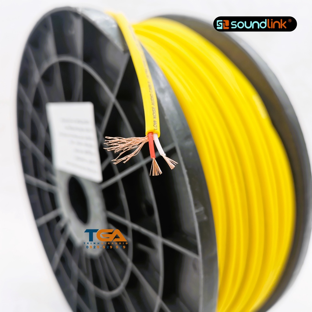 Dây tín hiệu Audio, Microphone , Dây livestream , dây nhỏ ,chính hãng Soundlink. Báo giá 1M