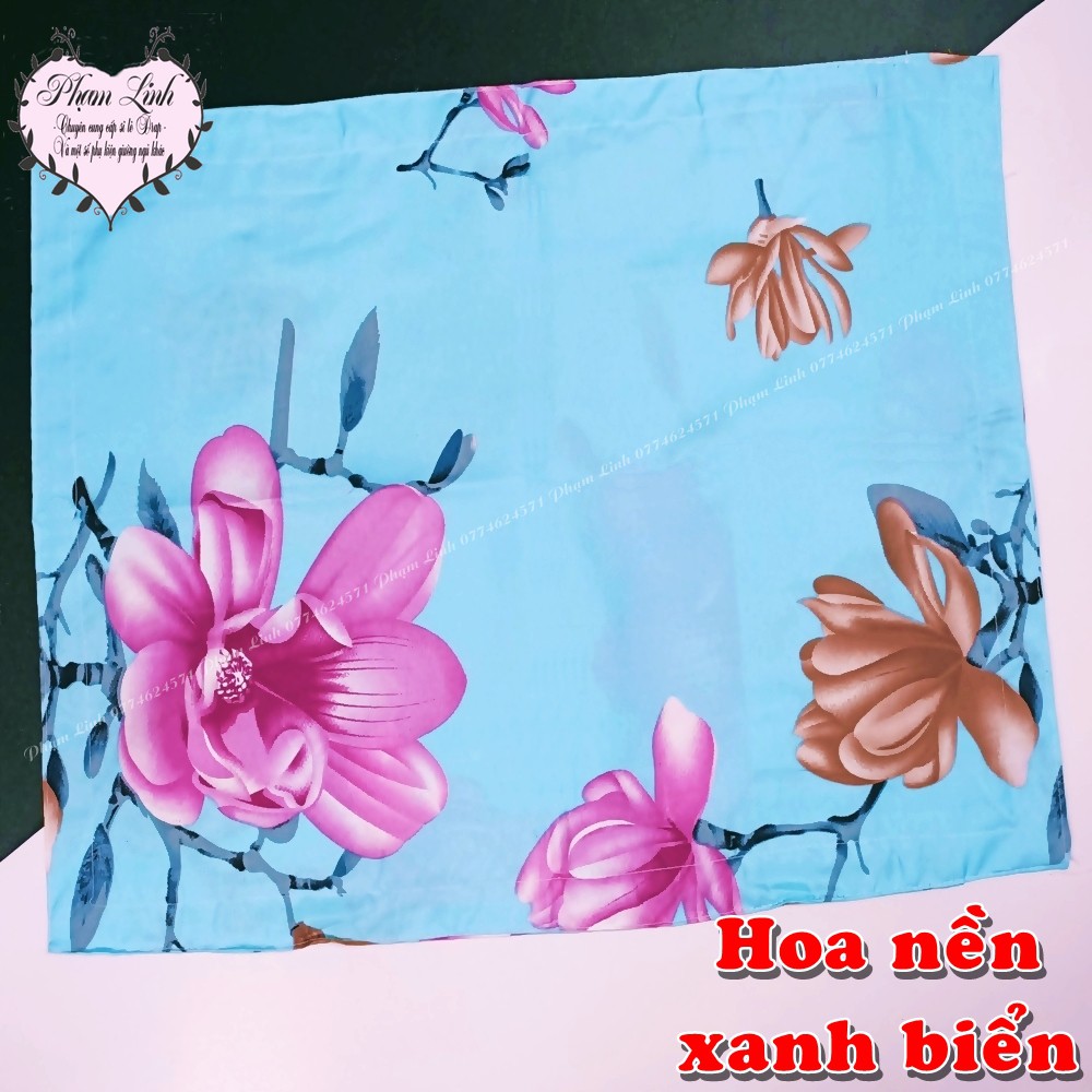 [40cm*60cm] Vỏ gối-Áo gối nằm cotton poly size 40cmx60cm || Vỏ gối bọc ngoài ruột gối nằm