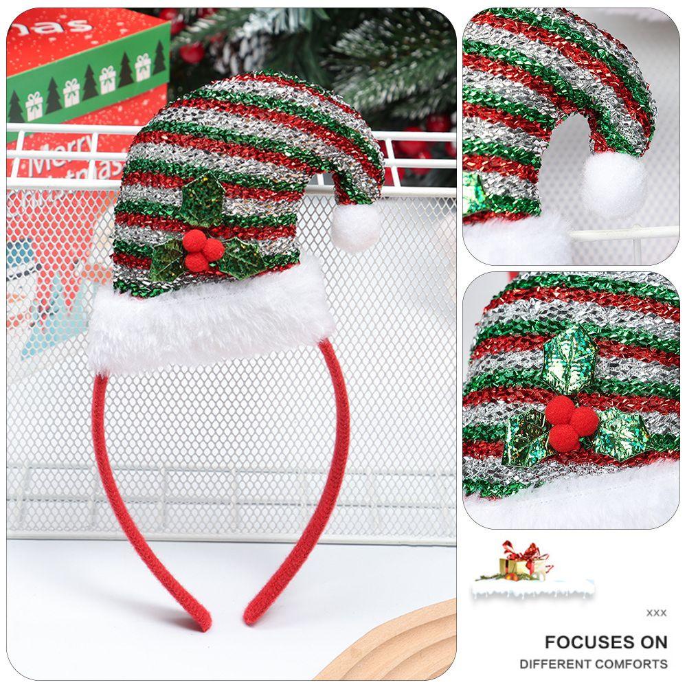 Băng Đô Cài Tóc Hình Nón Giáng Sinh Dễ Thương