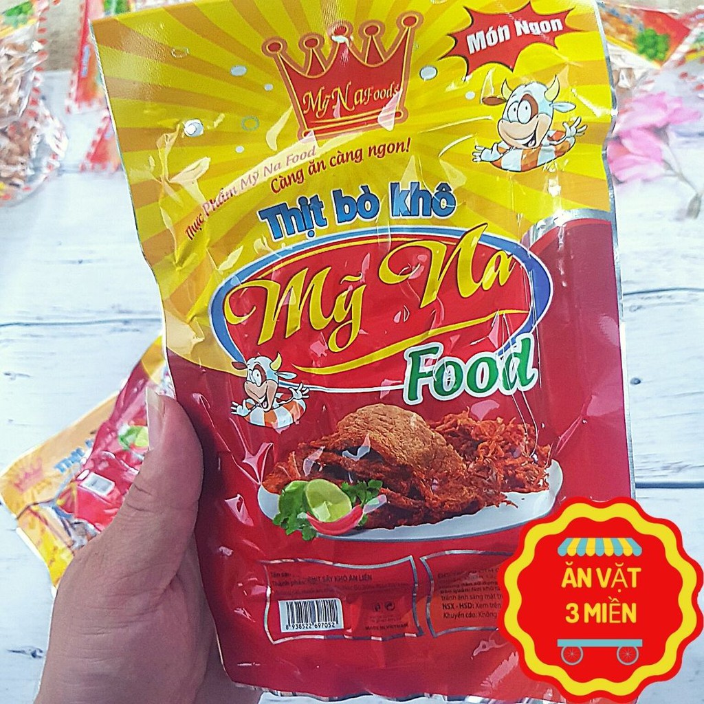 [Mã 12FMCGSALE1 giảm 10% đơn 250K] Khô Bò Xé Sợi Tây Bắc Phương Huyền Foods