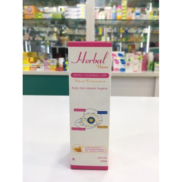 Dung dịch vệ sinh toàn thân  Herbal Nano -Amipharma - FREESHIP 99k