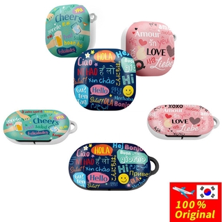 Language Galaxy Buds  Case Hello Love Cheers