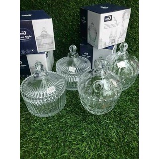 Thố đựng mứt thủy tinh pha lê