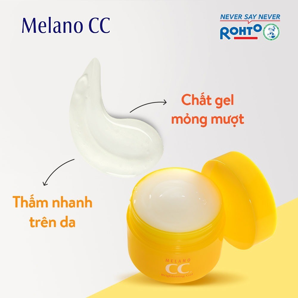 Gel Dưỡng Melano CC Sáng Da, Mờ Thâm Sạm & Đốm Nâu 100g