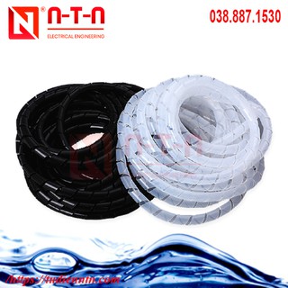 Ruột gà xoắn dây điện- Size: 6-8-10-12-Bịch 10m