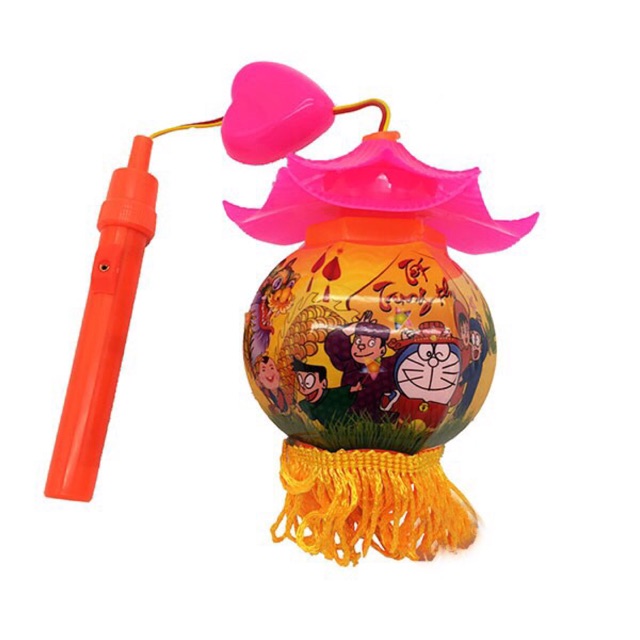 LỒNG ĐÈN TRUNG THU ĐÌNH 2 MÁI CÓ ĐÈN NHẠC