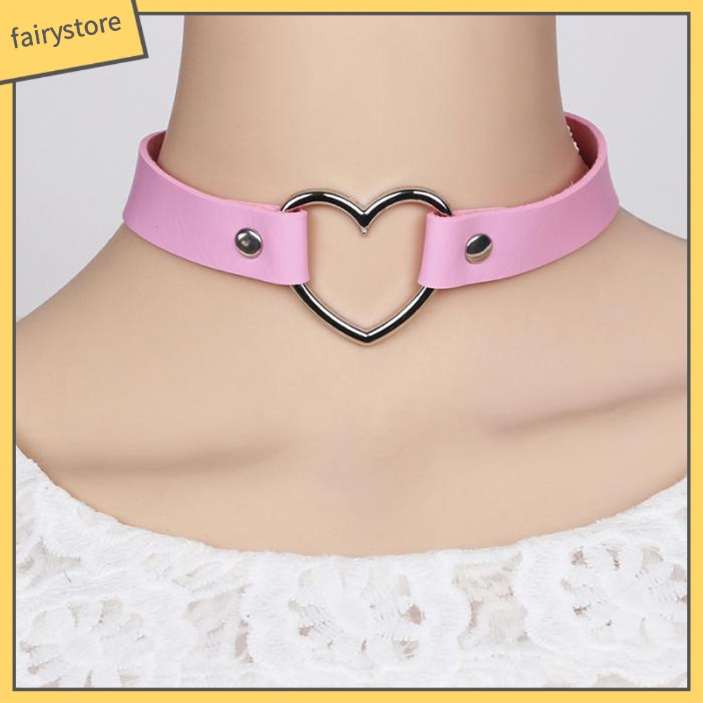 Dây chuyền nữ hình trái tim phong cách punk tùy chỉnh