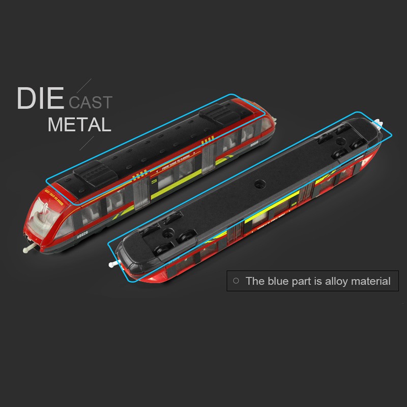 Coolplay Mô hình tàu hỏa đồ chơi kích cỡ mini