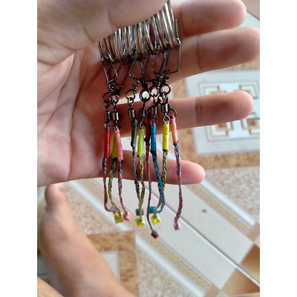 Xích chim cảnh chống xoắn, xích chân chim🐦đủ loại màu sắc, bao chắc chắn