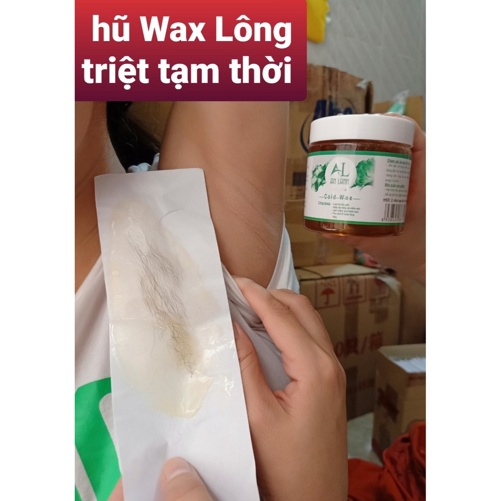 Gel wax lông an lành +50 giấy +2 que gạt | BigBuy360 - bigbuy360.vn