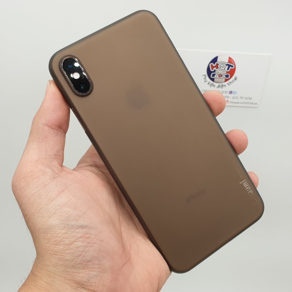 Ốp lưng siêu mỏng Memumi 0.3mm cho Iphone XS Max 6.5 Inch