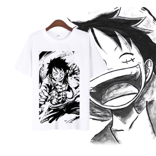 Áo Thun Tay Lửng One Piece ( Luffy, Zoro, Sanji, Usopp, Ace, Law,..)