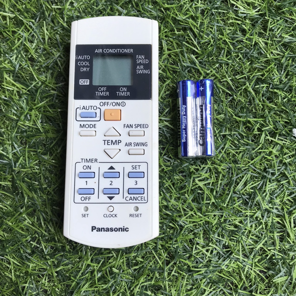 Điều khiển điều hòa panasonic, Remote máy lạnh panasonic I-AUTO nút xanh hàng zin
