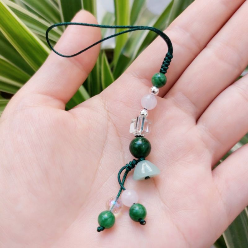 Dây đeo điện thoại, móc khóa, balo, ví cầm tay siêu cute AMK001