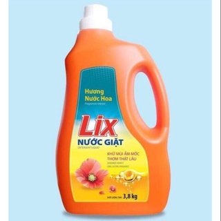 NƯỚC GIẶT LIX HƯƠNG NƯỚC HOA 3.8KG