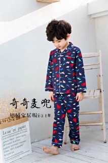 Bộ pizama chất cotton thun co giãn 4 chiều