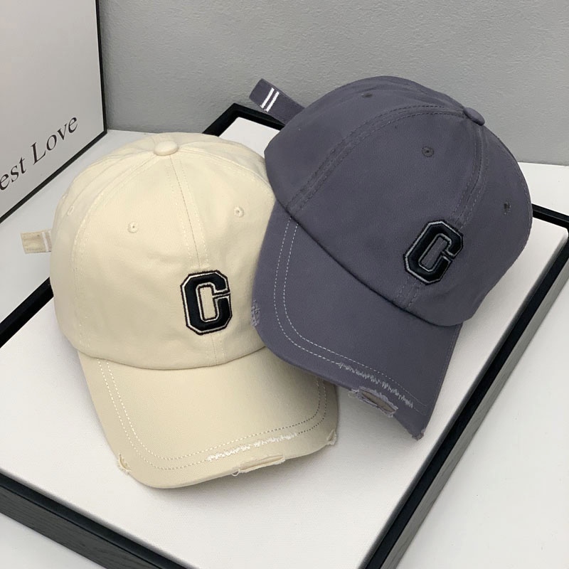 Mũ Lưỡi Trai Mềm Mại In Chữ G Phong Cách Hàn Quốc Dễ Phối Đồ Thời Trang Bốn Mùa Cho Cặp Đôi