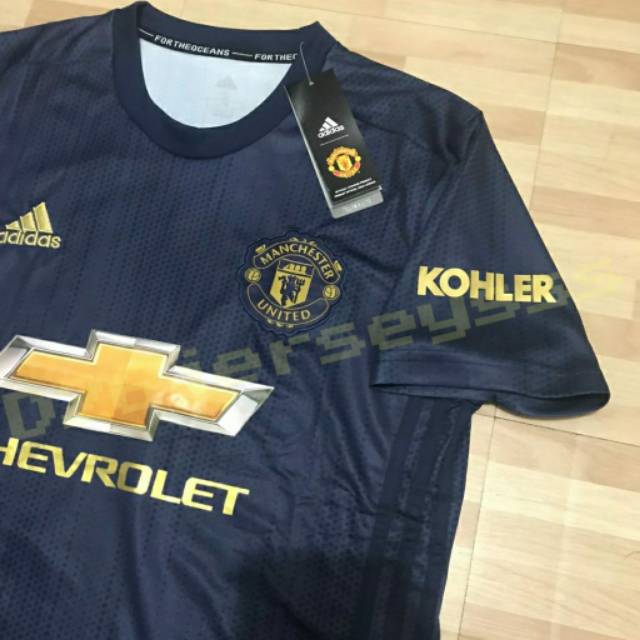 Áo Thun Jersey Manchester United 3rd Away 2018 / 2019