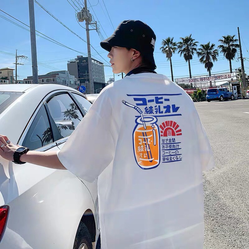 Áo thun tay lỡ WIND phông unisex form rộng Vitamin C thời trang nam nữ oversize | BigBuy360 - bigbuy360.vn