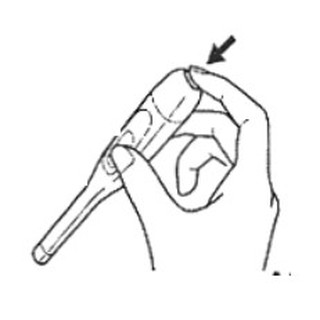 Nhiệt kế Omron đo lách