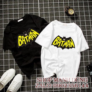 Áo Thun Nam Nữ Logo Batman [Batman's Logo T-shirt] --- (Nhận In Theo Yêu Cầu Inbox) --- SLGBM