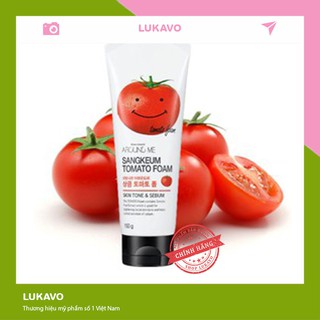 Sữa rửa mặt cà chua hàn quốc chính hãng kiềm dầu trắng da giá rẻ SRM11