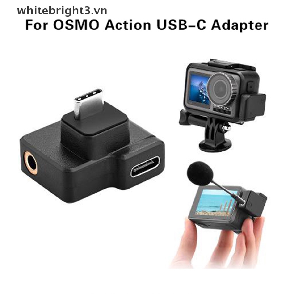 DJI Bộ chuyển đổi USB-C 3.5mm cho camera hành trình OSMO CYNOVA Osmo | BigBuy360 - bigbuy360.vn