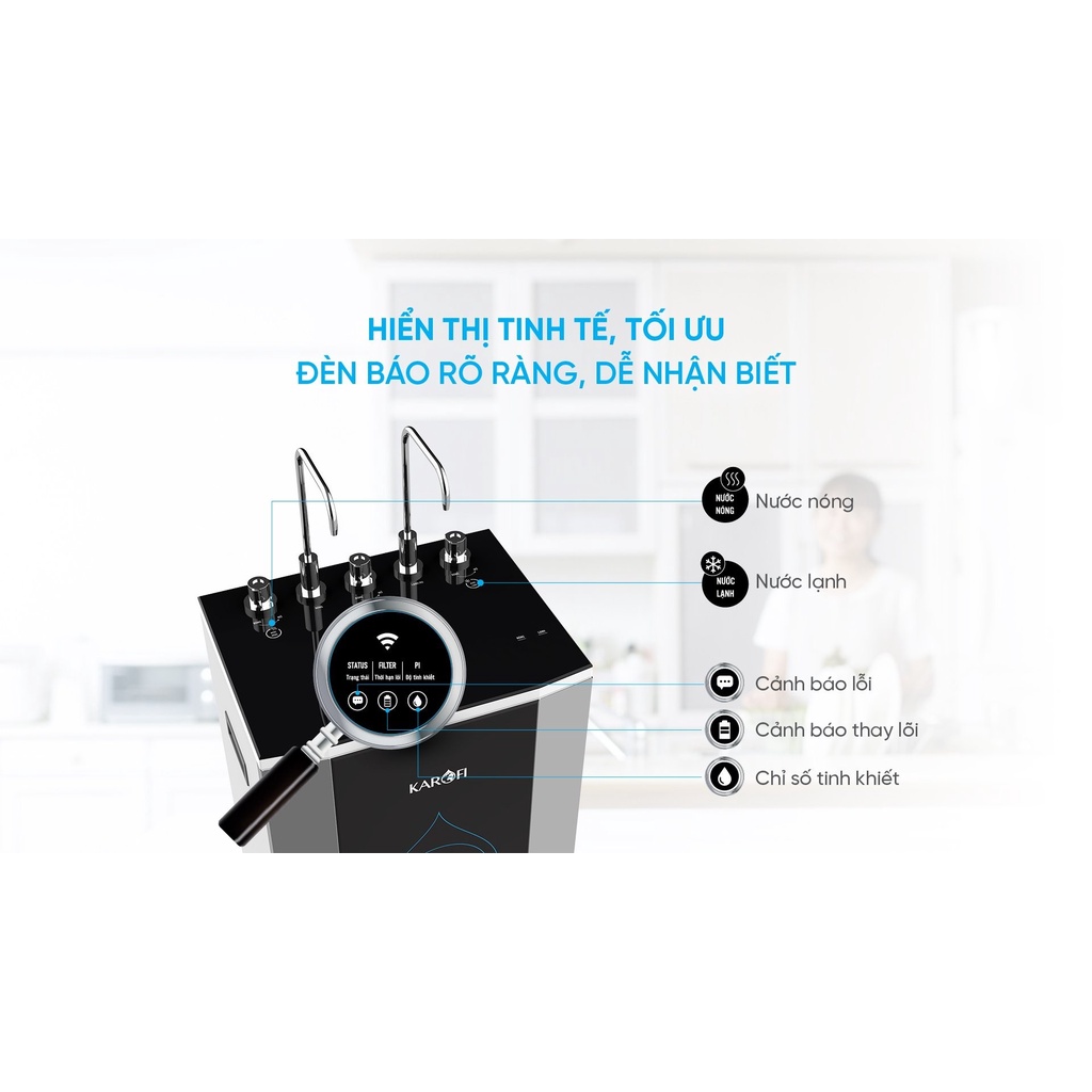 Máy Lọc Nước Nóng Lạnh Karofi KAD-D50 (Chính Hãng Bảo Hành 3 Năm Tại Nhà)