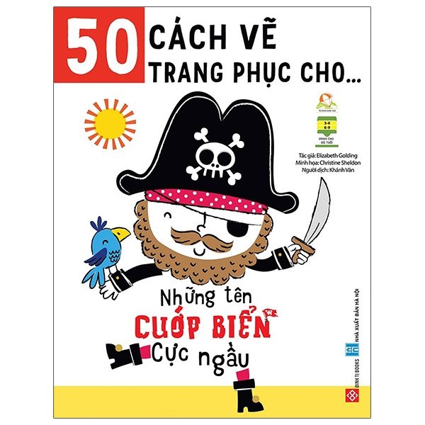 Sách - 50 Cách Vẽ Trang Phục Cho...- Những Tên Cướp Biển Cực Ngầu