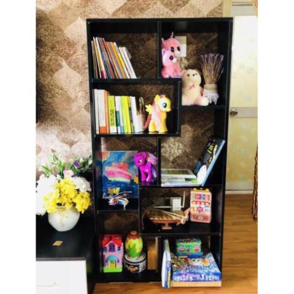 Kệ Sách Gỗ , kệ sách đứng , có 3 màu lựa chọn trắng -đen- vân gỗ KS04 | BigBuy360 - bigbuy360.vn