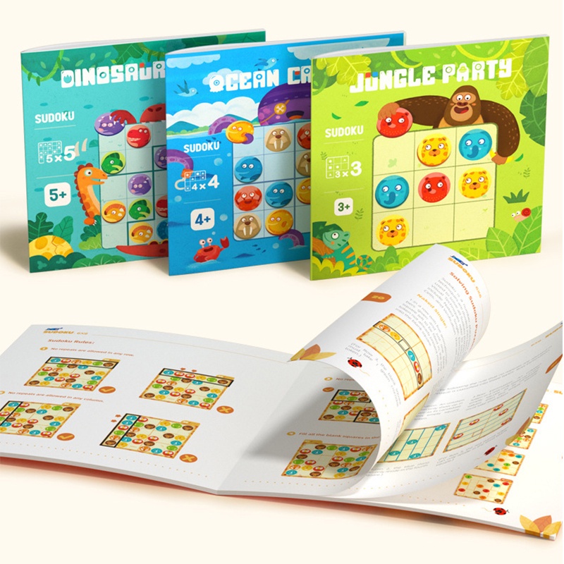 Trò chơi Sodoku thông minh, trí tuệ cho vé 3-6 tuổi - HÃNG MIDEER - ĐỒ CHƠI PHÁT TRIỂN TRÍ TUỆ