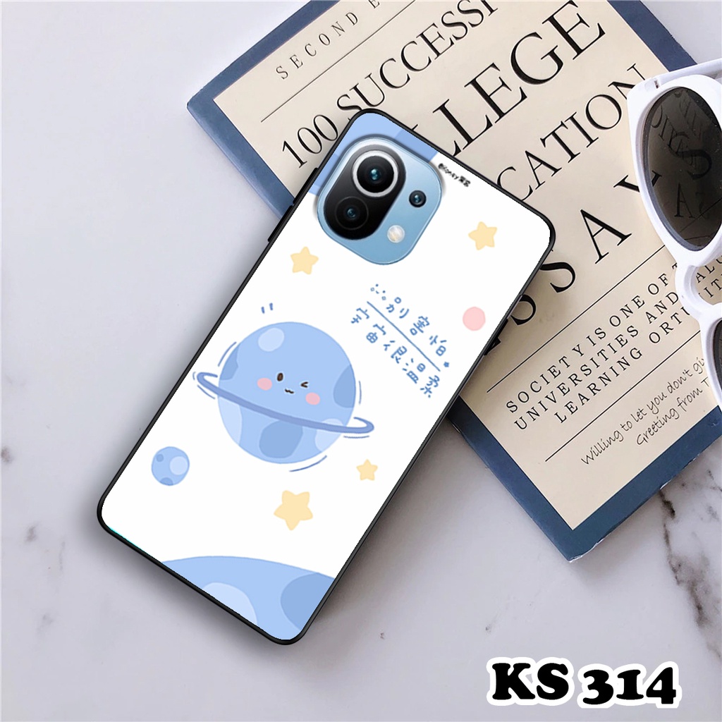 Ốp lưng Xiaomi Mi 11 Lite - Mi 11 Lite 5G - Mi 11 Lite 5G NE - Ốp in hình BlueSky - Lưng nhám viền TPU cao cấp