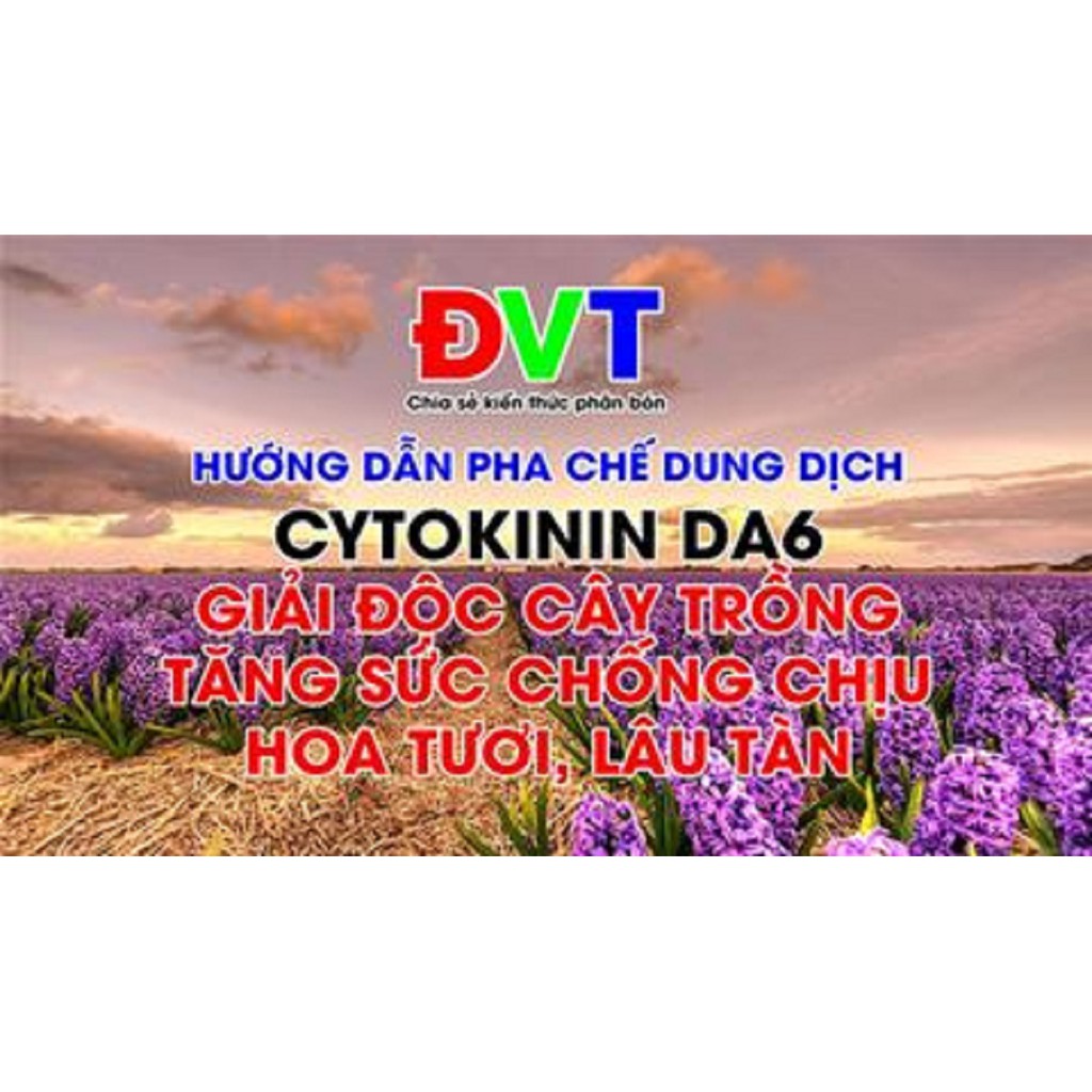 DA6- 98%  TAN TRONG NƯỚC 50gr