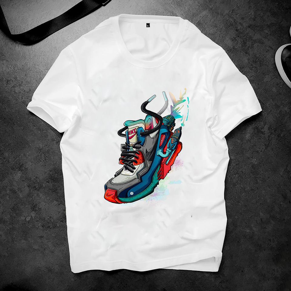 Áo thun unisex phong cách cá tính đẹp rẻ 2019S540