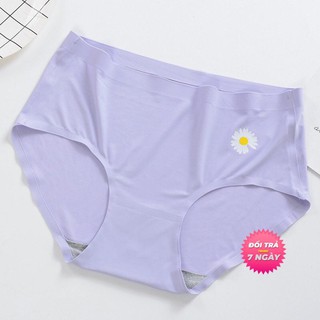 Quần Lót Nữ Quần Lót Su 2Q05 VNXK Họa Tiết Hoa Cúc Không Đường May Chất Lanh Siêu Thoáng Mát Loại Đẹp (HÌNH THẬT) 05 Cái