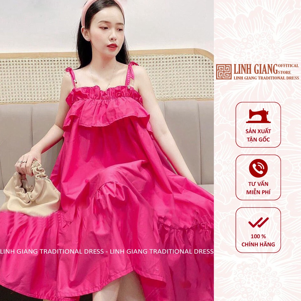 Váy baby Doll _ Chất thô _ LINH GIANG