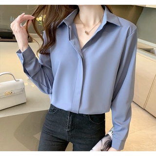 Áo Sơ Mi Nữ Áo Sơ Mi Nữ Công Sở Lụa Thời Trang Cao Cấp