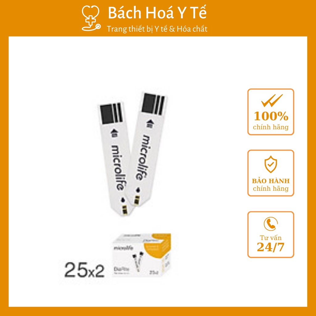 Que thử đường huyết Microlife Diarite BGM Test Strip