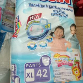 Tã dán goon slim nhật m60,l48,xl42,xxl34
