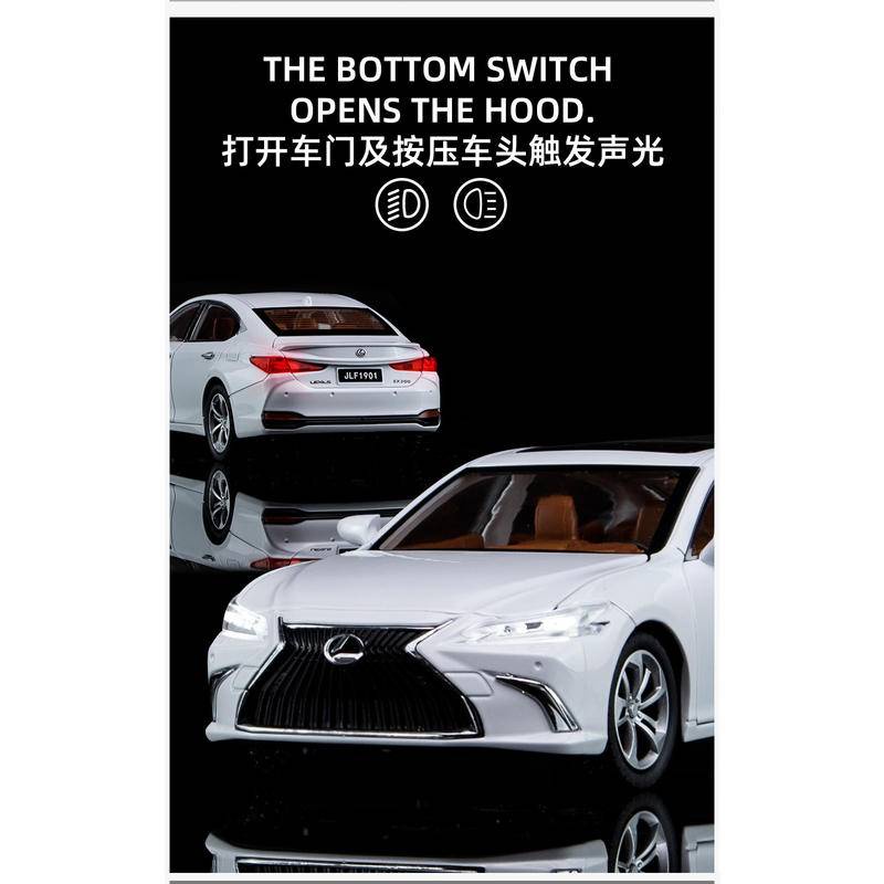ToyToyMan ✨ Mô Hình Xe Hợp Kim Lexus ES300 Tỉ Lệ 1:24 ô tô đồ chơi/vật trang trí/Món quà sinh nhật