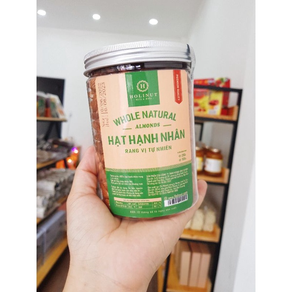 HẠNH NHÂN SẤY NGUYÊN VỊ KHÔNG VỎ