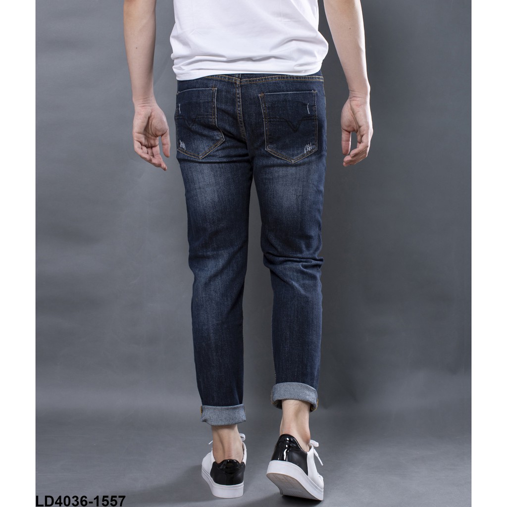 [Mã FAMALLT5 giảm 15% đơn 150K] Quần Jean dài màu xanh nam cao cấp Lados - 14048, HÀNG CHÍNH HÃNG, Form đẹp | BigBuy360 - bigbuy360.vn