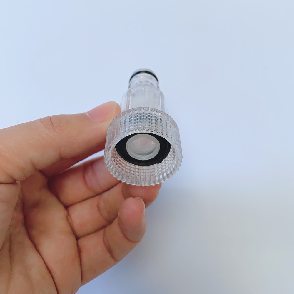 Cút Nối Máy Rửa Xe,Cút Trắng nhựa cao cấp ,ren vặn chắc chắn