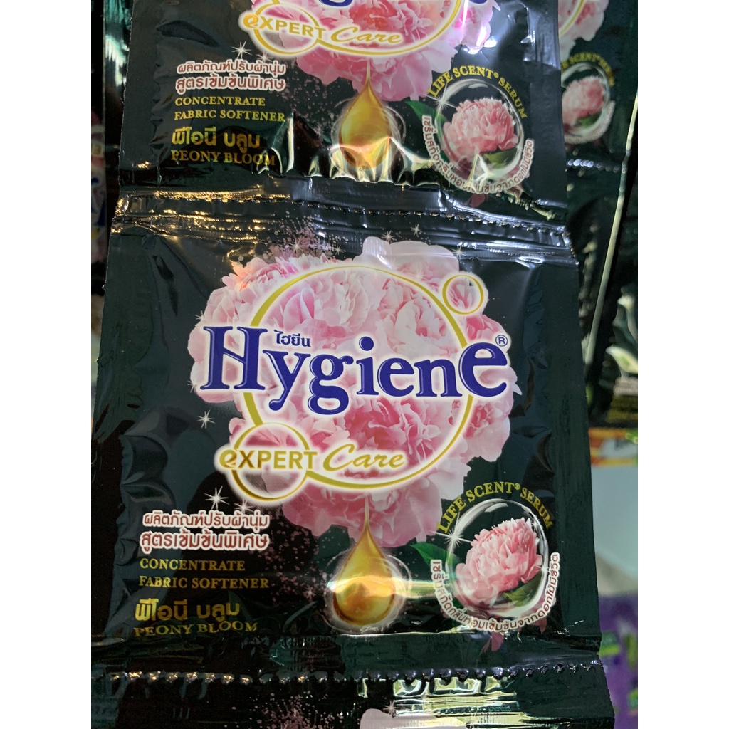 Nước xả vải Thái Lan Hygiene 1 dây 10 gói hương life scent serum