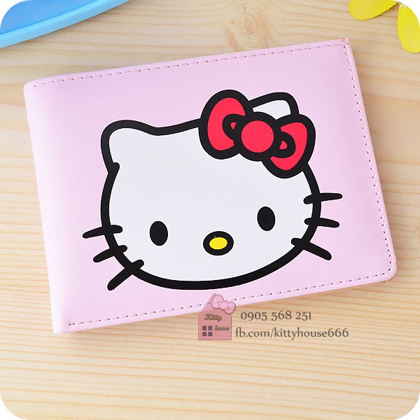 🌻BÓP VÍ GẤP KITTY 🎀 KITTY HOUSE