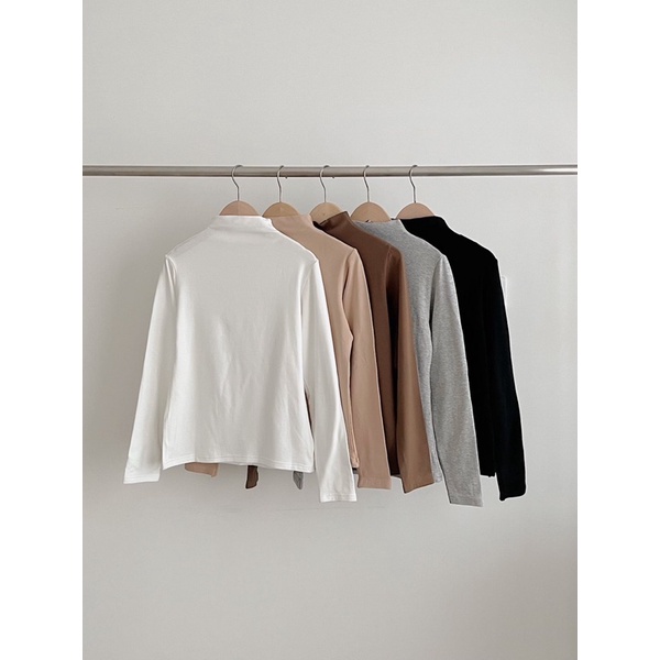 Áo giữ nhiệt lót lông cổ 3 phân Mao Mao Boutique