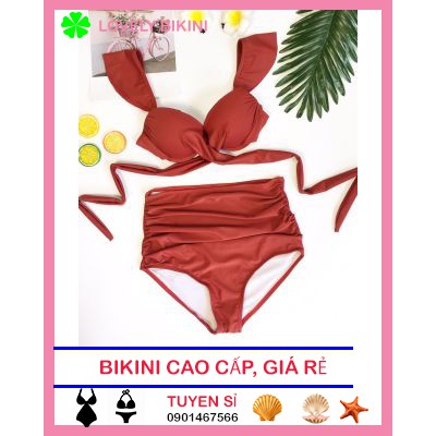 Bikini cánh tiên đỏ gạch