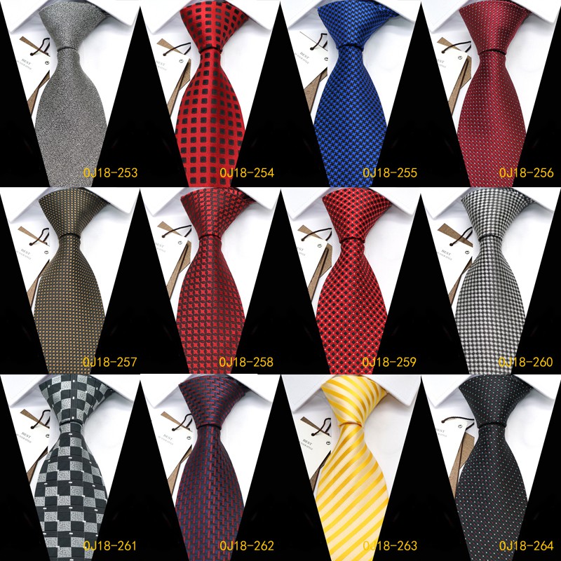 Cà Vạt Nam Họa Tiết Chấm Bi 8cm 3.15 &quot;Sang Trọng