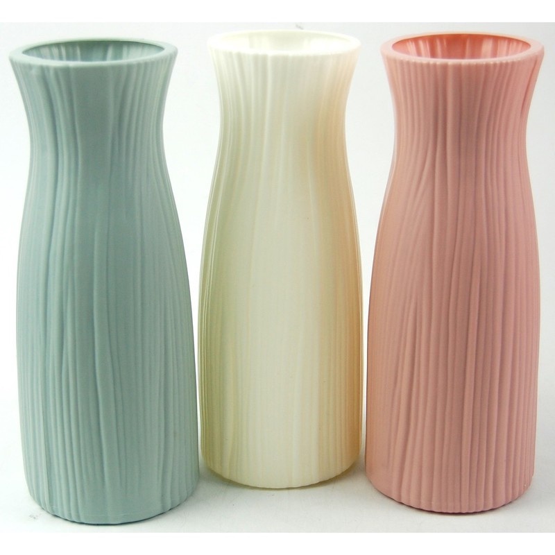 Lọ hoa nhựa giả gốm phong cách Bắc Âu hiện đại dành cho trang trí nhà cửa