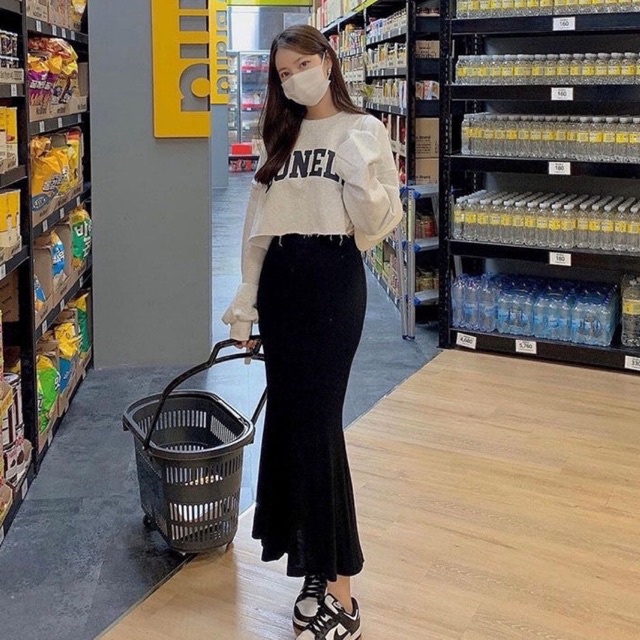 Chân Váy Công sở Đuôi Cá Dáng Dài - Phong cách ulzzang Hàn Quốc (Ảnh thật +Video) Chân Váy Bigsize | BigBuy360 - bigbuy360.vn